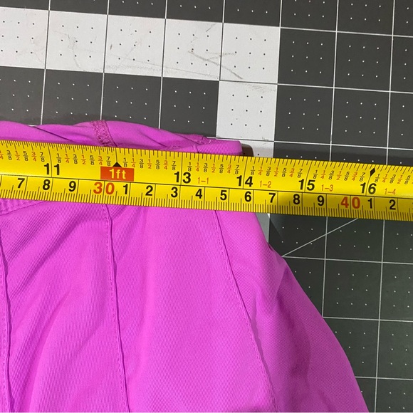 Lilly Pulitzer Loren Luxletic UPF 50+ Amethyst Stripe Hem Pleat Skort Medium - Picture 8 of 10